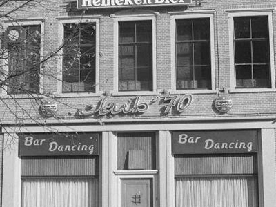 Voorkant Club 70 zwart/wit